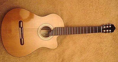 Ludart Akoestische gitaar, nylonsnarig