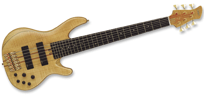 Yamaha 6-snarige basgitaar