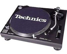 DJ turntable